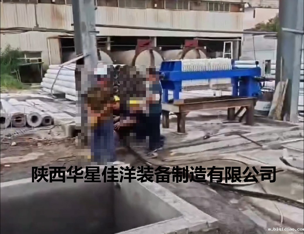 混凝土切割污水处理1946伟德官方网站使用现场